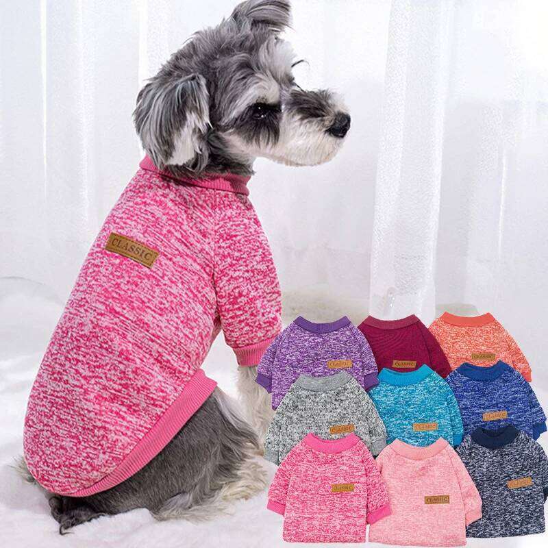 Puppy Cat Jacket Winter Warm Clothes for Small Dogs Coat Classic Pullover Clothing Outfit Sweatshirts Casual Pet Costumes XJ260127