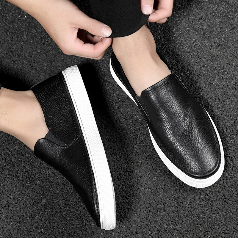 Shoes Men Casual Leather Business Tenis Masculino Dress Tenis De Hombre Moccasins Mokasin Tenis Caballero Loafers 250708