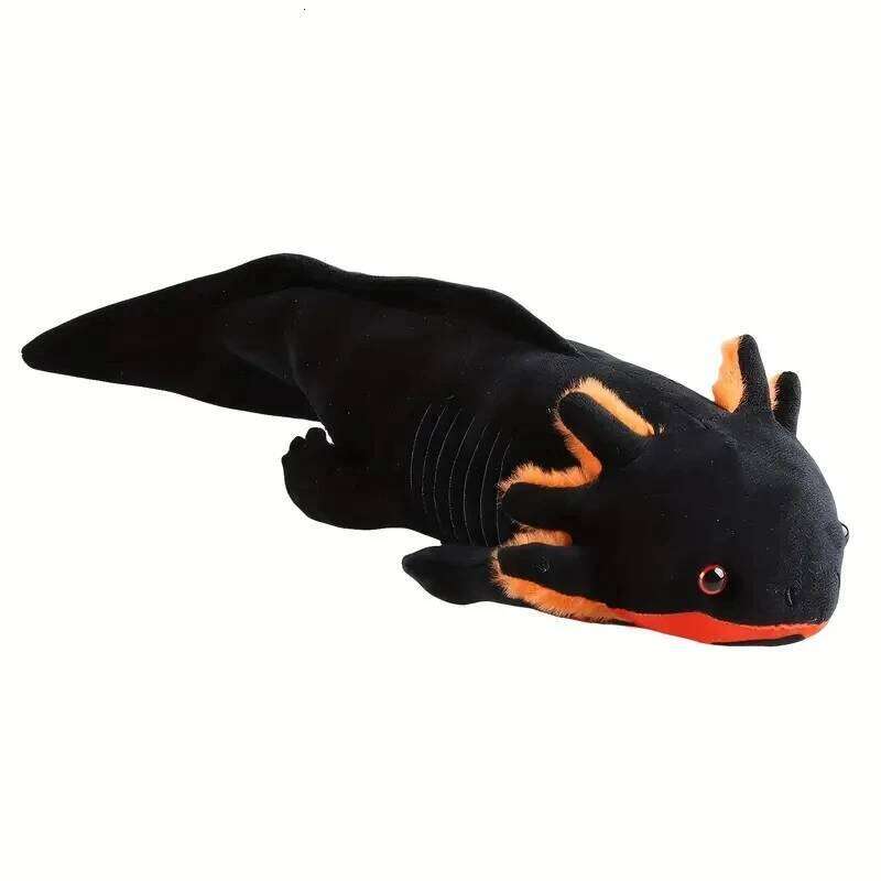 42cm Kawaii Axolotl Soft Stuffed Plush Salamander Hexagonal Dinosaur Plushie Toy Home Decoration Kids Christmas Gift Y260128