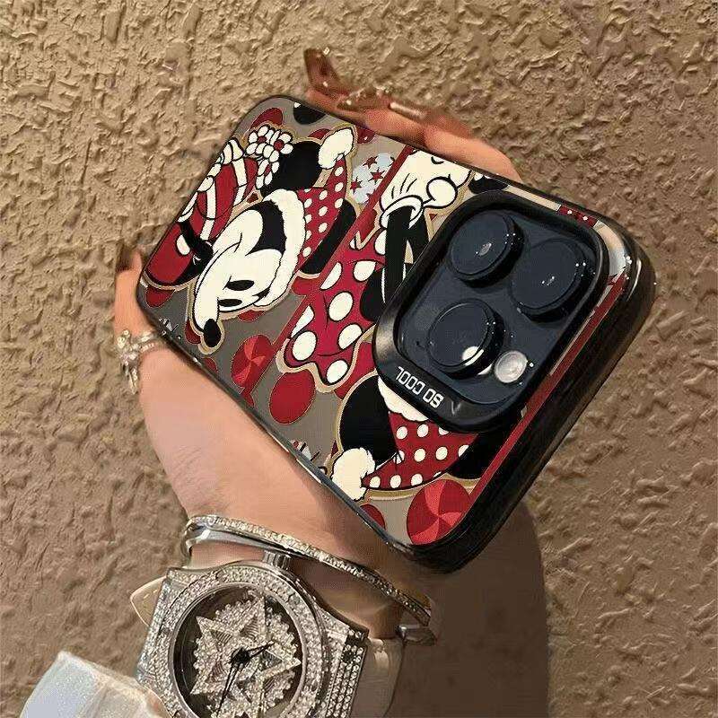 Christmas Mickey Compatible with Apple 17 Pro Max Phone iPhone 16 Vitality Case Japan and South Korea 15/14/13 S260128