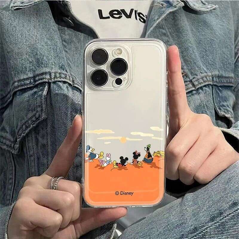 Disney Partner Compatible with Apple 17 AIR Phone iPhone 16 PLUS Fun 15 Cute 14 Soft Case S260128