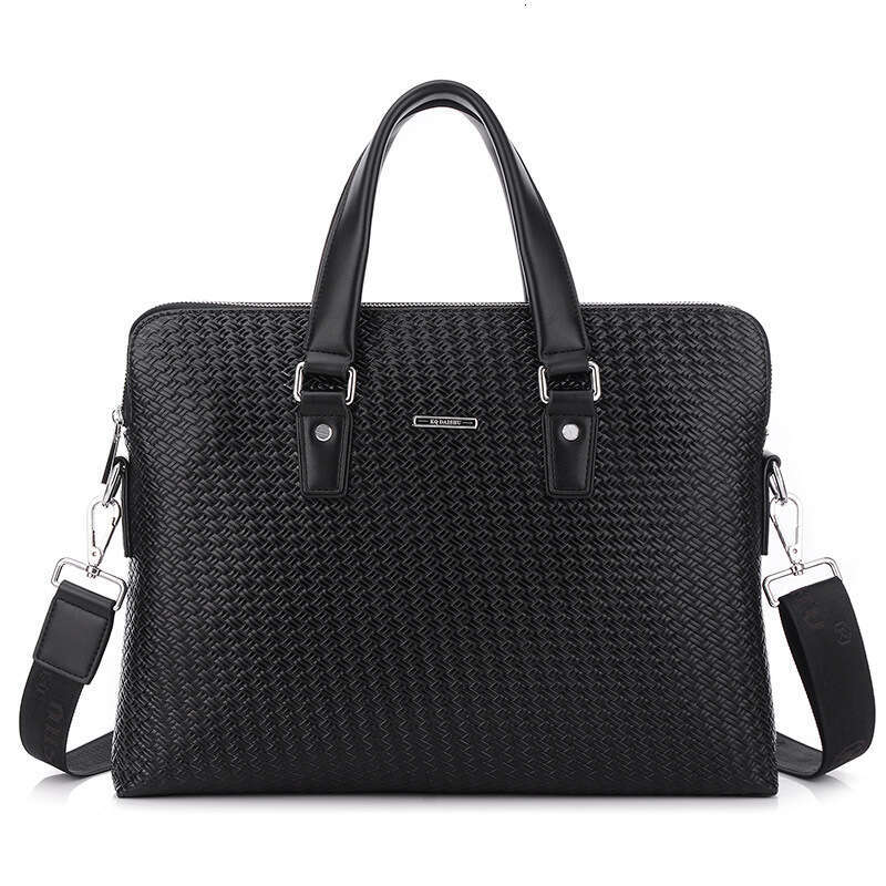 Luxury Shoulder Bags New Cool Kangaroo Woven Pattern Single Crossbody Genuine Leather Business Bag Men S Handbag Direct From Manufacturer SENYY