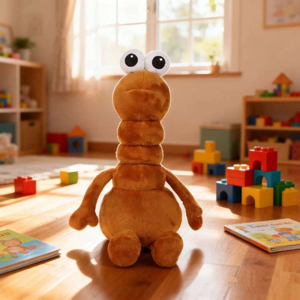 Marcus the Worm Toy Robert help Surrounding Plush Toys Kids Game Fans Halloween Christmas Gifts Home Decor Funny Dolls Y260128