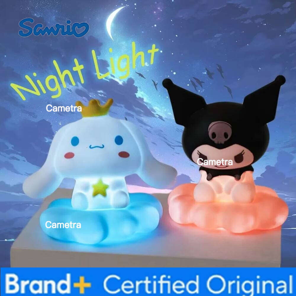 Sanrio New Halloween Decoration Anime s Kuromi Cinnamoroll Melody Glowing Children Toy Kawaii Table Light Illuminating Gifts H26012811