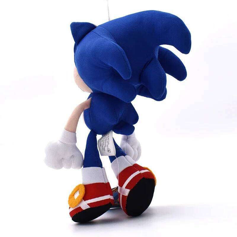 Hot Selling 30cm Shadow Blue Animated Toy Sonic Children's Soft Plush Hedgehog Doll Pp Cotton Kids Birthday Gift Y260128