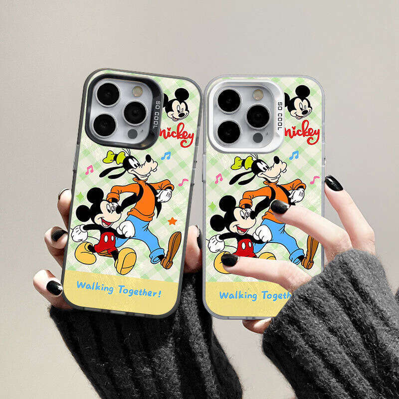 Mickey Goofy Compatible with Apple 15 European and American 16 Max Phone Case iPhone 17 Niche 14 Pro Cartoon 13 S260128