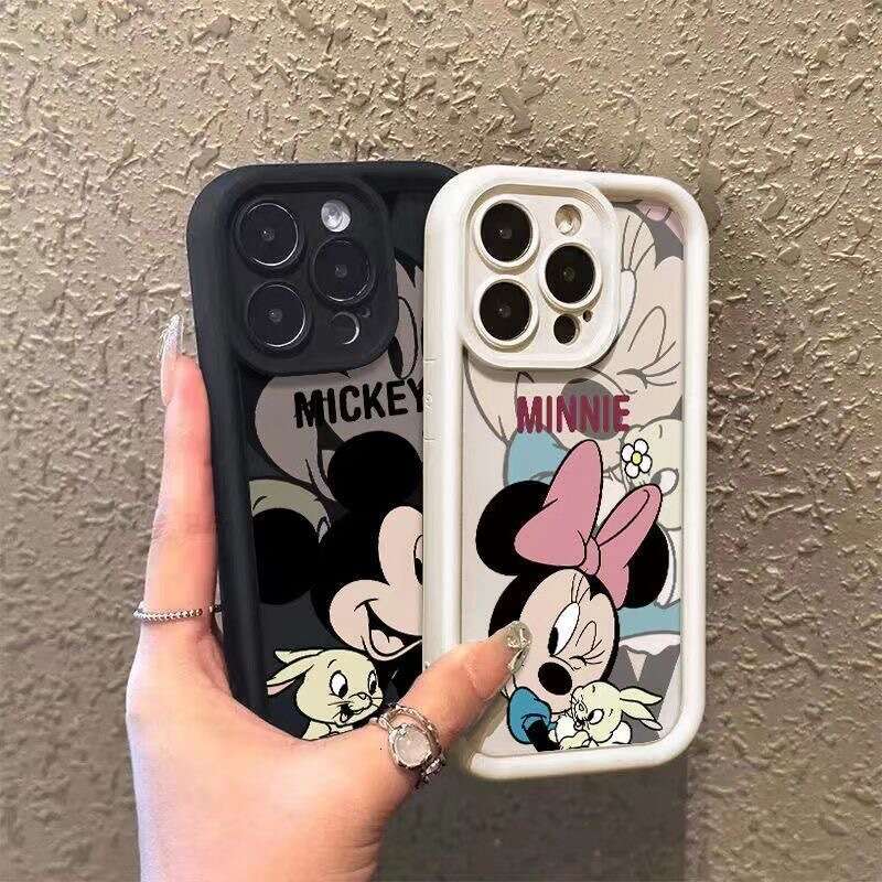 Ghost Mickey Compatible with Apple 14 Pro Max Phone Case iPhone 13 Cartoon 15 New 11 Cute 12/16 X S260128