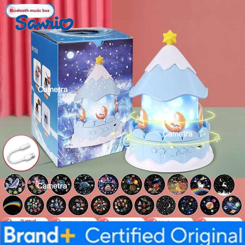 Sanrio Projector Night Bedroom Light Starry Sky Atmosphere Dreamy Decoration Children's Birthday Gift H260128