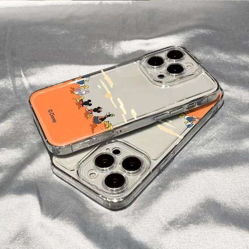 Disney Partner Compatible with Apple 17 AIR Phone iPhone 16 PLUS Fun 15 Cute 14 Soft Case S260128