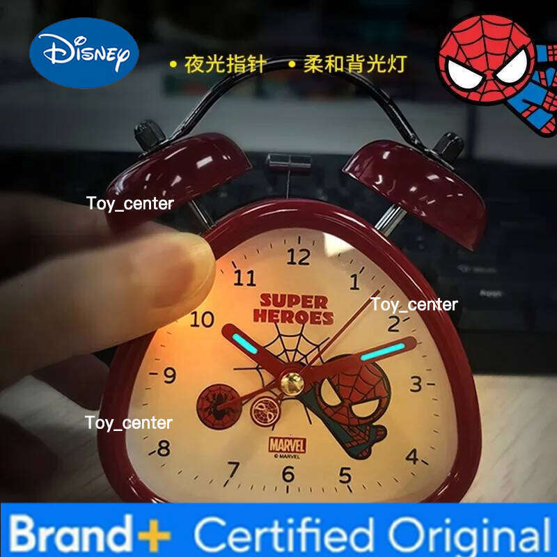 Disney Mickey Mouse Table Watch Desk Frozen Elsa Princess Children's Cartoon Oval Alarm Clock Birthday Gifts H260128