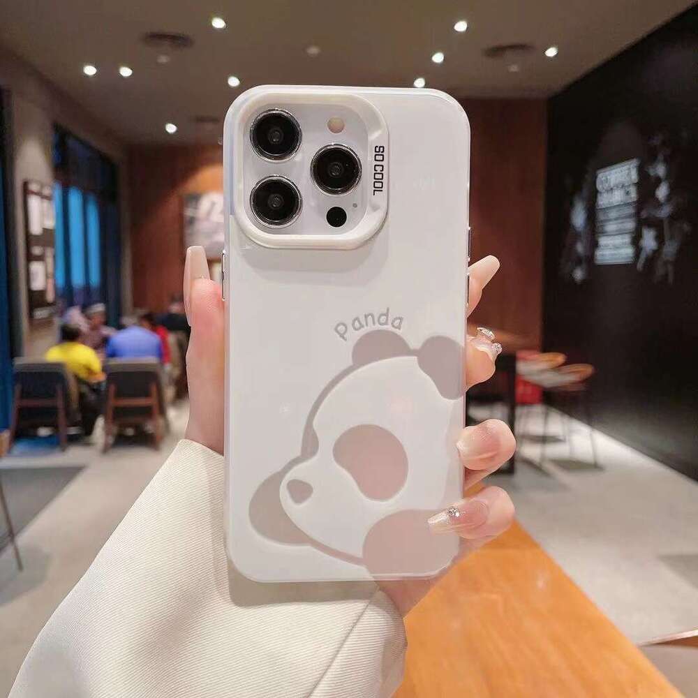 Cute Panda Compatible with Apple 17 Adorable iPhone 16 Max Phone Case 15 Plus Niche 14 Pro S260128