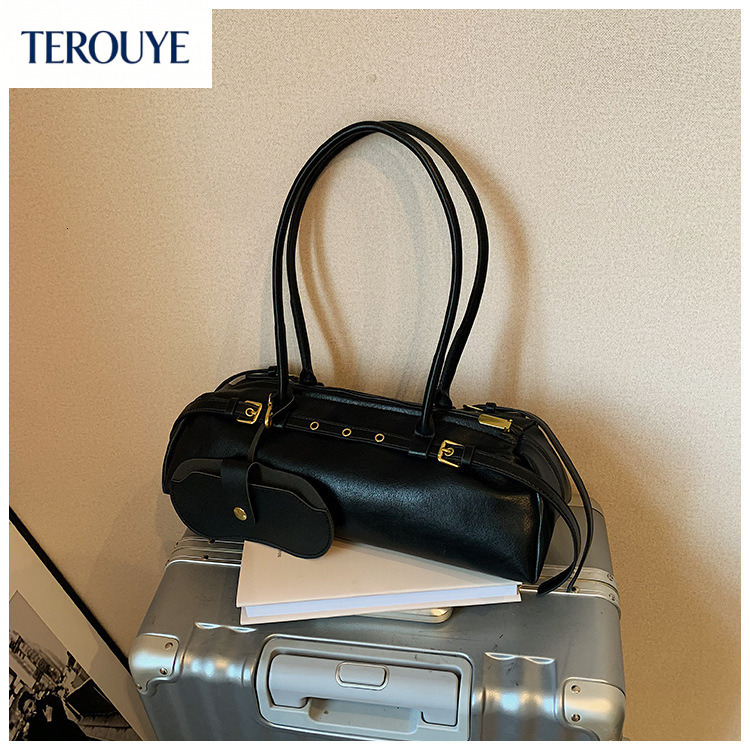 TEROUYE New Autumn/Winter French Style Light Luxury Retro Design Underarm Bag Trendy Versatile Design Large bag Capacity Women's Handbag