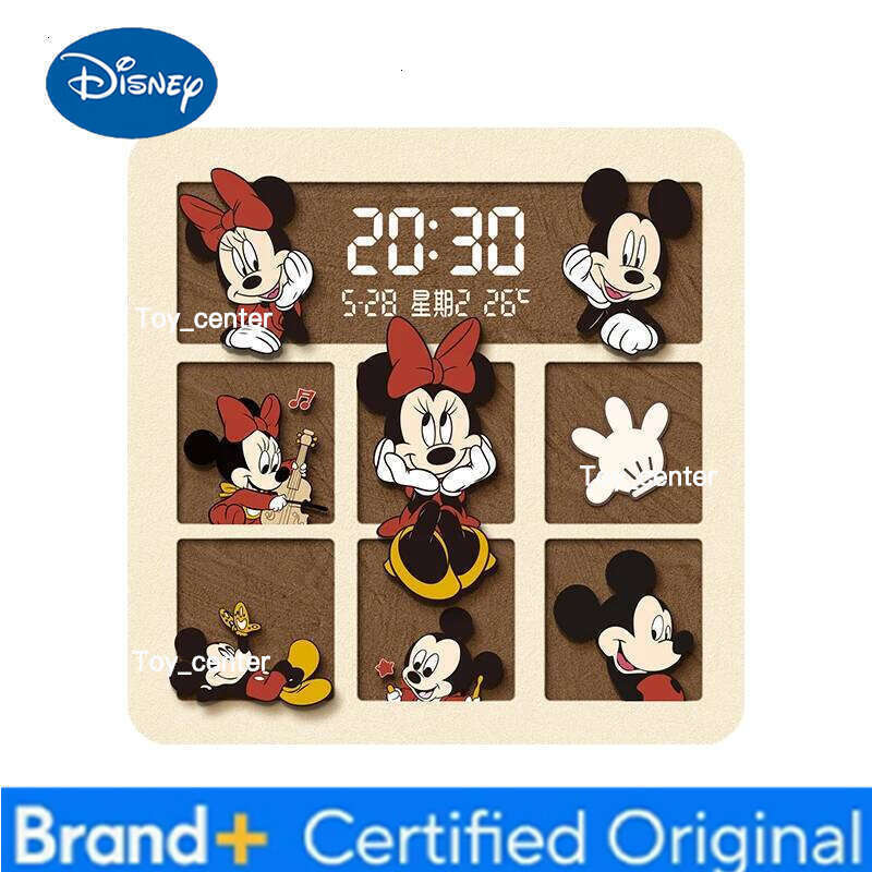 Disney Home Painting Creative Cartoon Children Dining Room Decor Clock Modern Design Wall Watch H260128