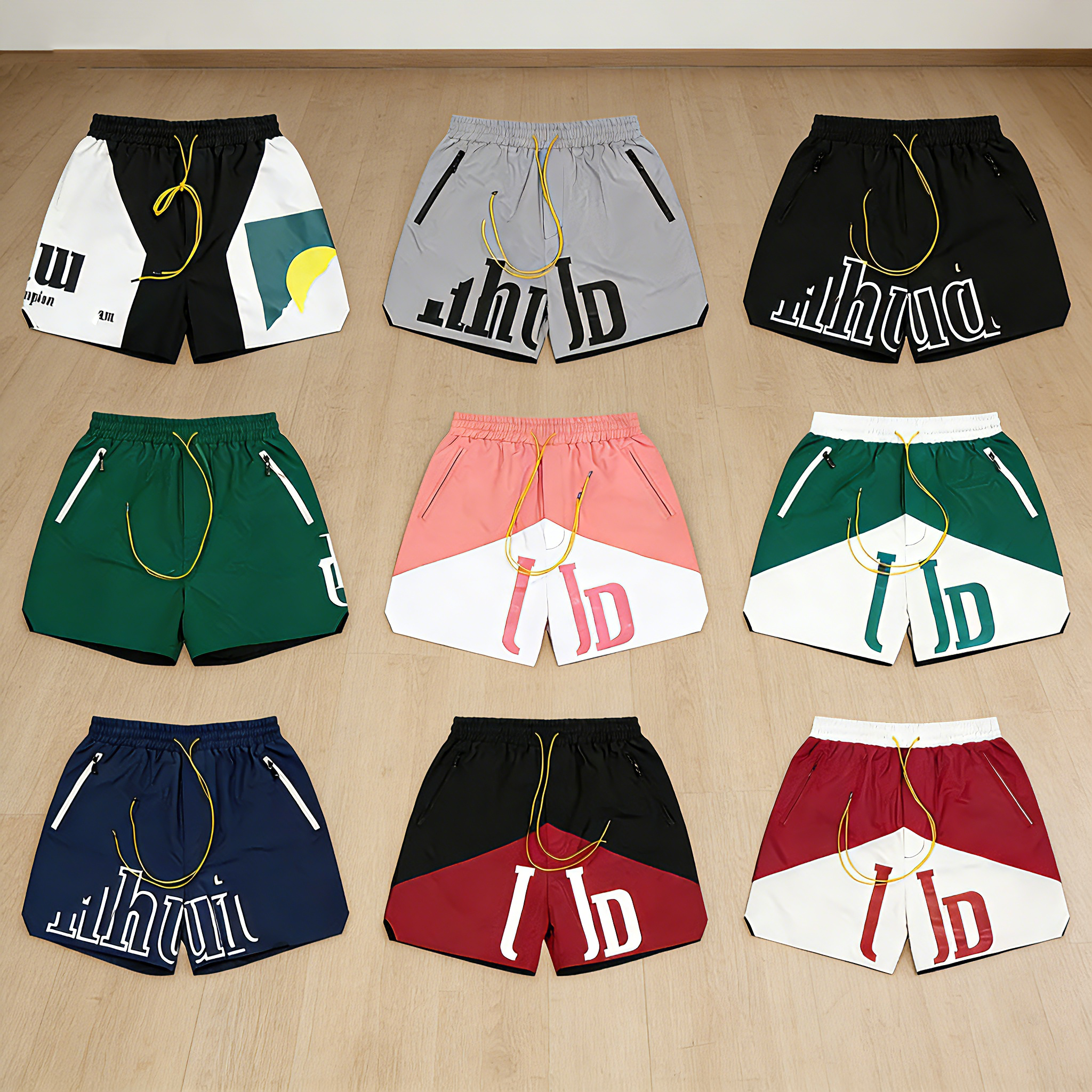 shorts designer shorts mens shorts summer fashion beach pants men high quality street letter reflective hip hop Shorts Designer t shirt US Sizes S-XL