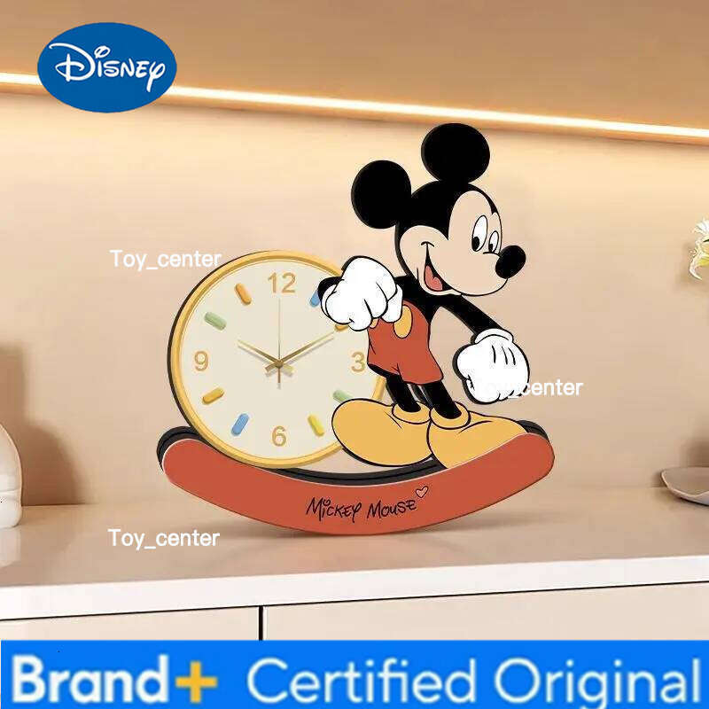 Disney Mickey Clocks Gizmo, Office Desks, Silent Place-Holders, Wine Cabinets, Entryway Desk Clocks, Home Decoration H260128