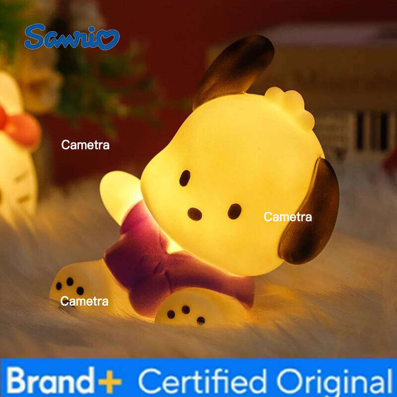 Sanrio Anime Night Light Figure Hello Kitty Kuromi Kawaii Cake Decorative Cinnamoroll Melody Children Birthday H2601281