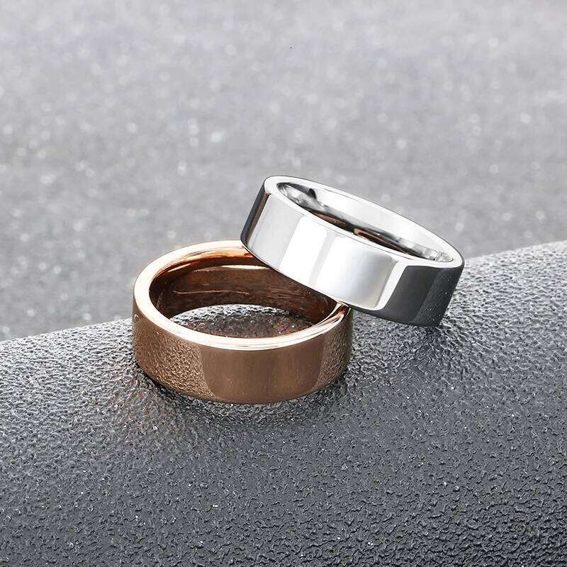 Tungsten Carbide Classic Polished Plain Dome Wedding Band Ring 8mm Wide For Women Mens Gifts KR114256-TS XJ260127