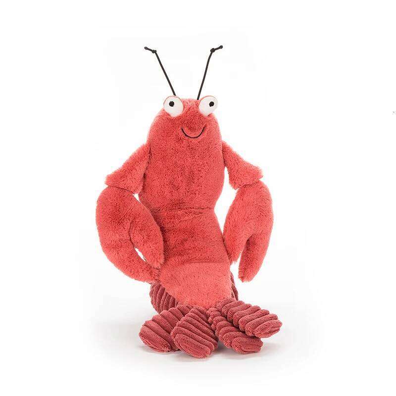 Sheldon Shrimp Plush British Style Larry Crab Dolls Stuffed Animal Plushies Appease Toys Baby Birthday Gifts For Kids Y260128
