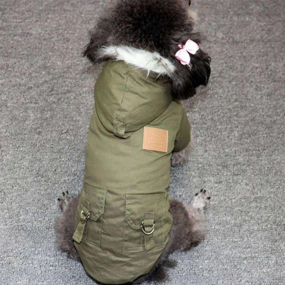 Winter Puppy Pet Dog Coat for Small Medium Dogs Thicken Warm Chihuahua Yorkies Hoodie Pets Jacket Clothing XJ260127