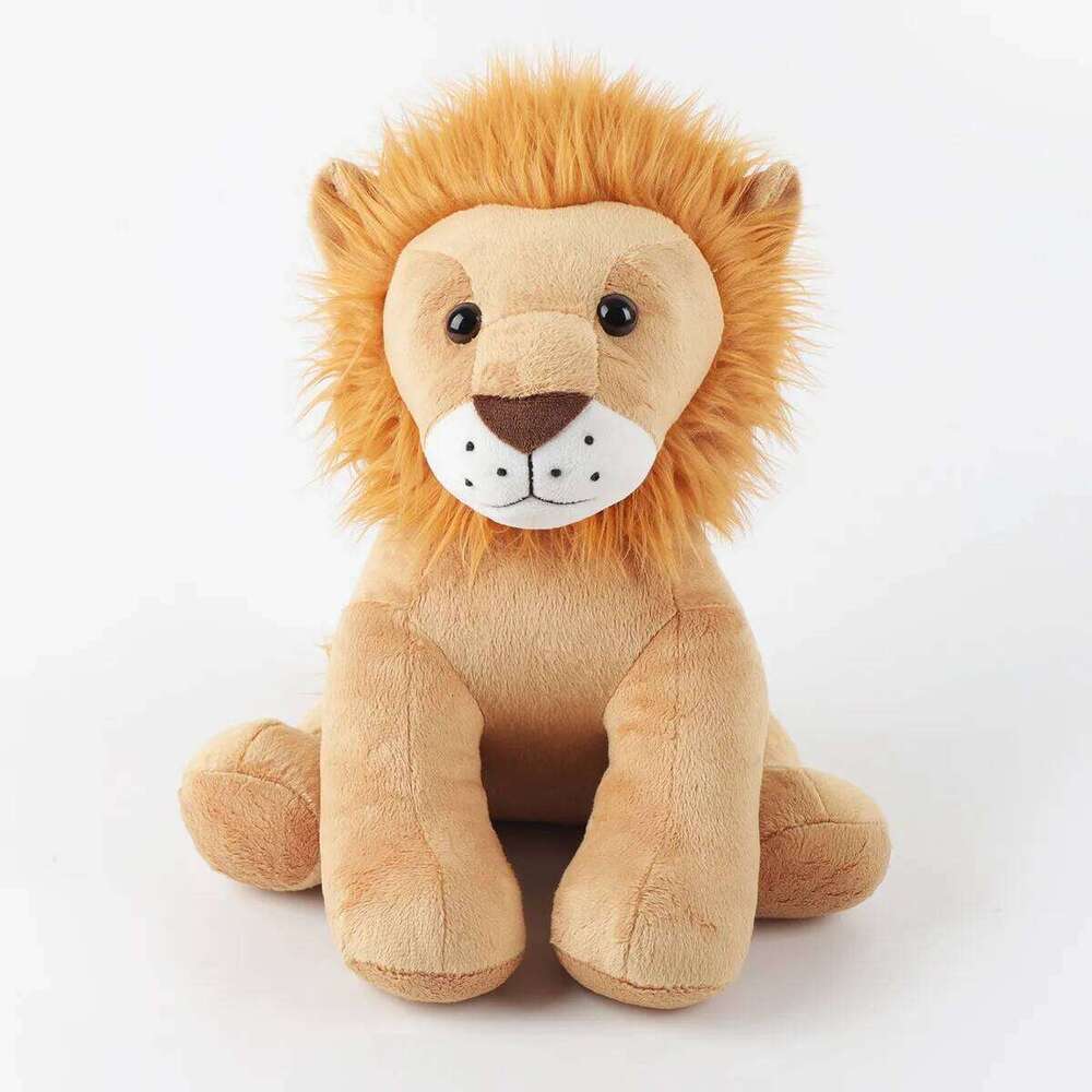 17cm/25cm/30cm Super Soft Cute Lion Plush Toy Fluffy Stuffed Animal for Kids Hugging Pillow Cartoon Birthday Gifts Home Decor Y260128
