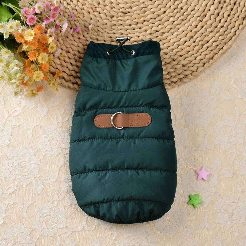 Coat Winter Warm Jacket Windproof for Small Dogs Padded Clothing Chihuahua Clothes Dog Accessories Traceable XJ260127