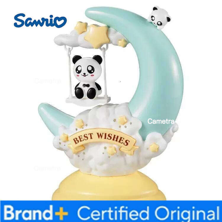 Sanrio Hello Kitty Doraemon Night Lamp Different Style Models Film Characters Anime Figures Active Joint Desktop Decoration H260128