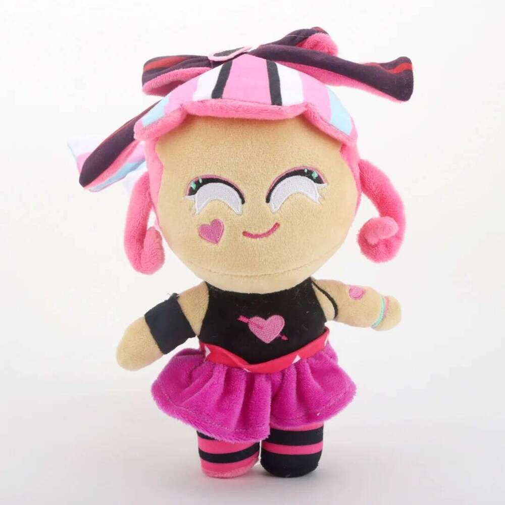 25cm Shadow Milk Plush Toy Game Peripheral Doll Cute Cartoon Run Kingdom Ghining Glitter Cookie Kid Birthday Gifts Y260128