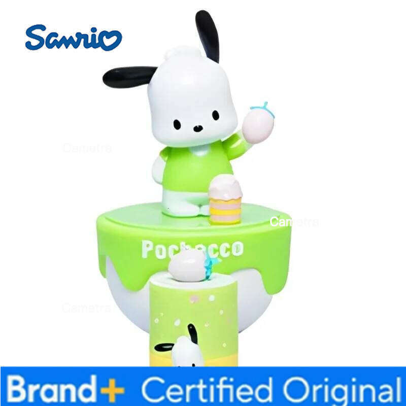 Sanrio Kawaii Figures Toy Strawberry Hello Kitty My Melody Kuromi Anime Model Ornaments Collection Toys Birthday Gifts H260128