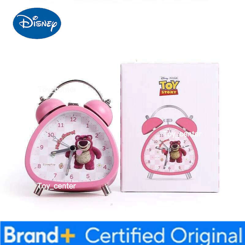 Disney Mickey Minnie Kids Alarm Cute Cartoon Personality Creative Student Metal Silent Luminous Clock holiday gift H2601281