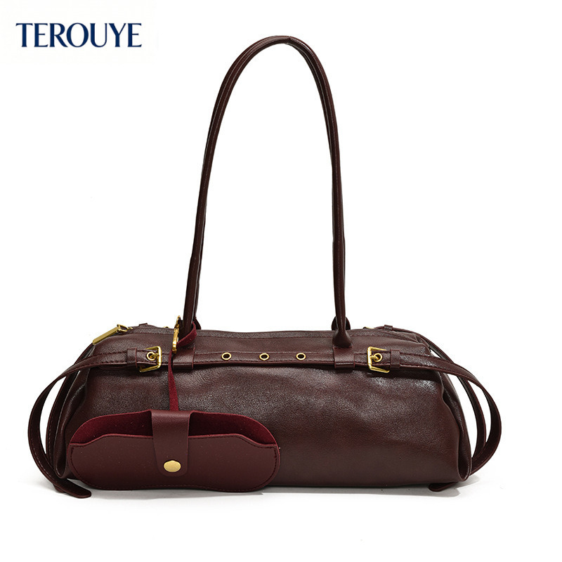 TEROUYE New Autumn/Winter French Style Light Luxury Retro Design Underarm Bag Trendy Versatile Design Large bag Capacity Women's Handbag