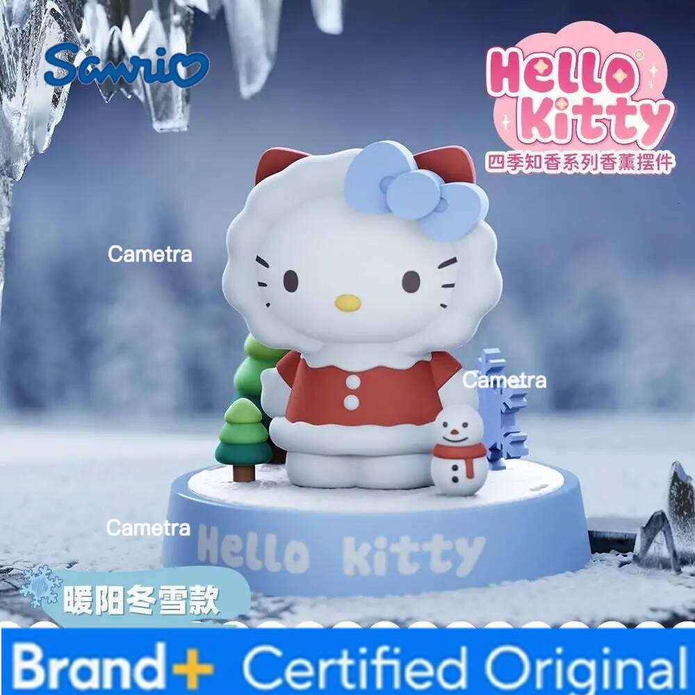 Sanrio Hello Kitty Aromatherapy Car Ornament Practical High-End Birthday Gift for Girls Ideal Friend Present H260128