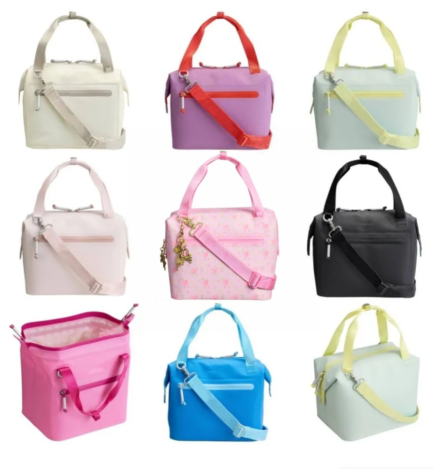 US Warehouse Cooler Bag and Lunch Box All Day Julienne Mini Soft Bag Cooler 10-Can Travel Cooler Bags Christmas Gifts 210128