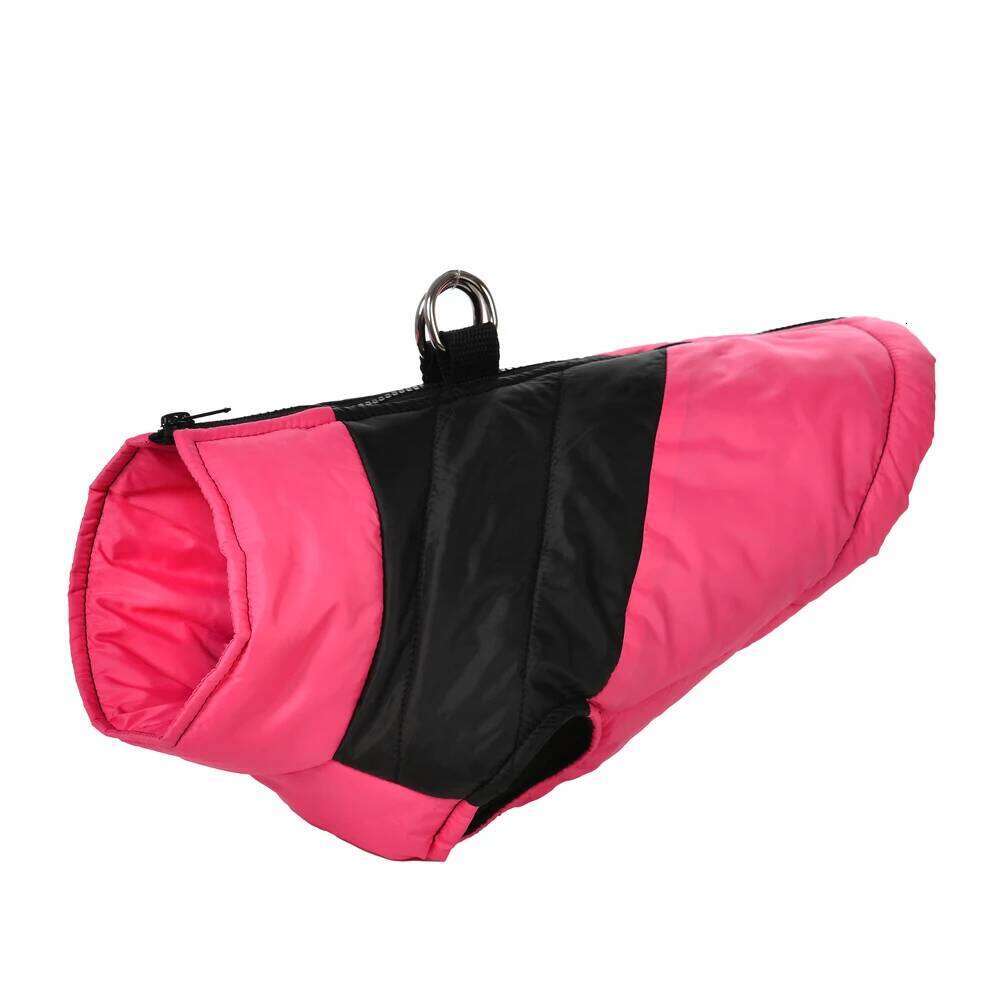 Pet Jacket D-ring Warm Dog Vest Winter For Small Medium Dogs Cats Waterproof Puppy Coat With High Collar Schnauzer XJ260127