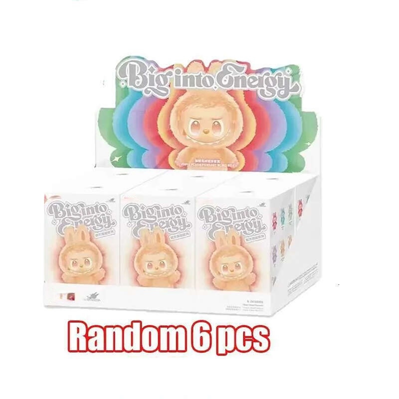 Labubu Monsters Big Into Energy Series Doll Keychain Gift Blind Bag with Box dh1103042281JY