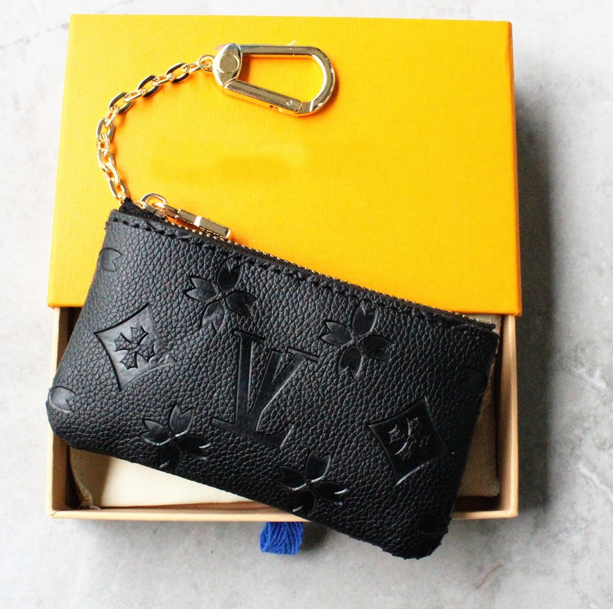 with dust bags and box KEY POUCH POCHETTE CLES Designers Fashion handbag Women Mens Credit Card Holder Coin Purse Luxurys Wallet Bag M62650 with box