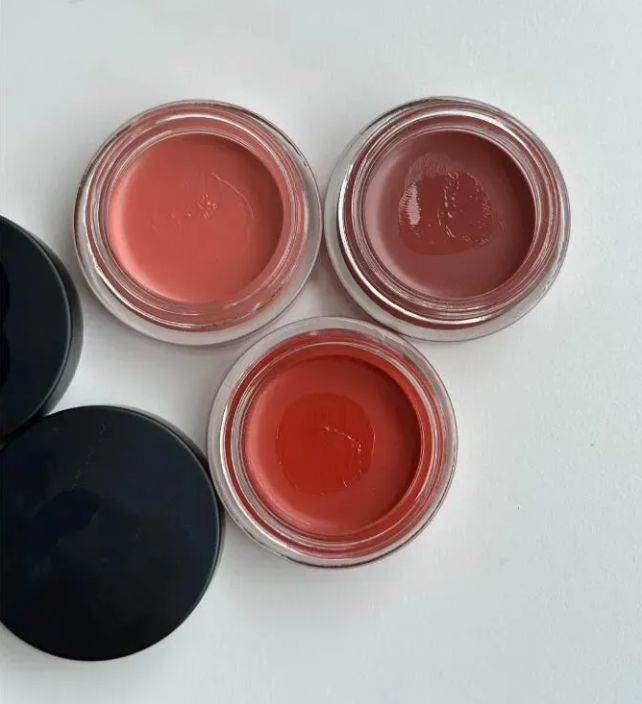 Powder Blusher Cream Matte Camellia Makeup Waterproof Sweat Proof Quick Makeup Multi Effect Lip Cheek Honey Cream Makeup