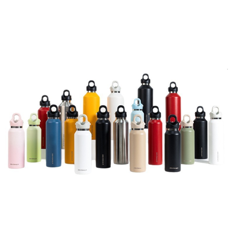 REVOMAX 1 Liter Large Capacity Travel Cup Stainless Steel Portable Vacuum Flask Insulated Tumbler Thermos Bottle 240729