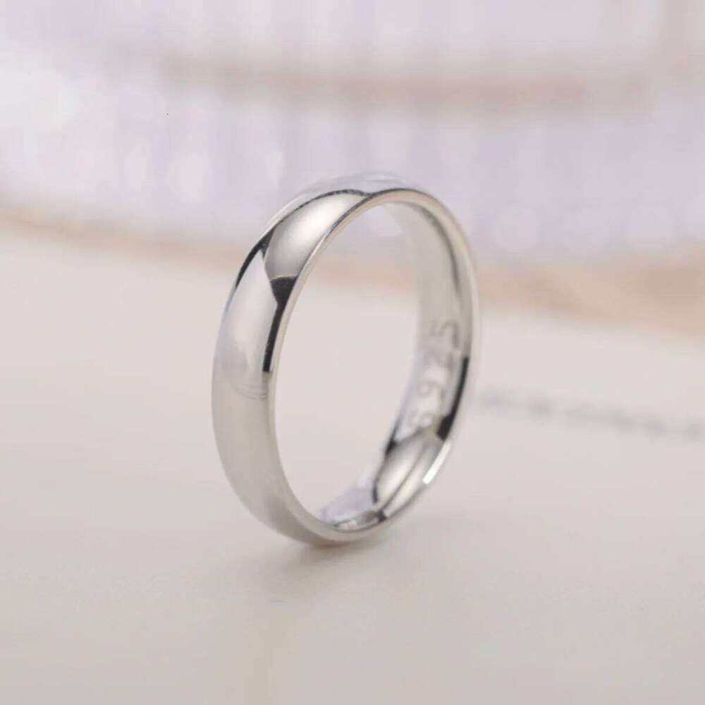 Plated Gold Colour Fashion Women's Simple Couple's Wedding Ring Engagement Jewellery Gift XJ260127
