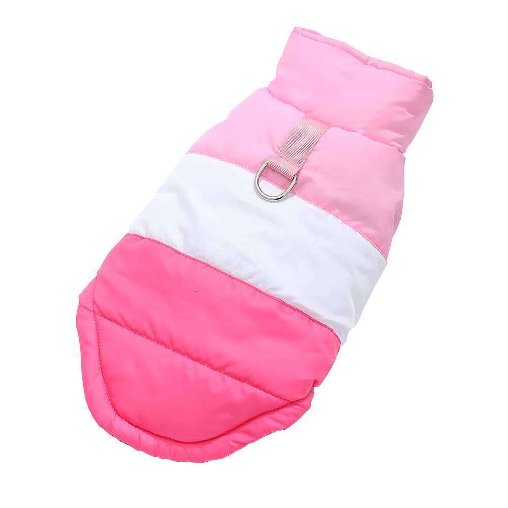 Jacket Winter Windproof Warm Coat With D-Ring For Small Medium Dog Cat Puppy Yorkshire Chihuahua Pug Waterproof Pet Costume XJ260127