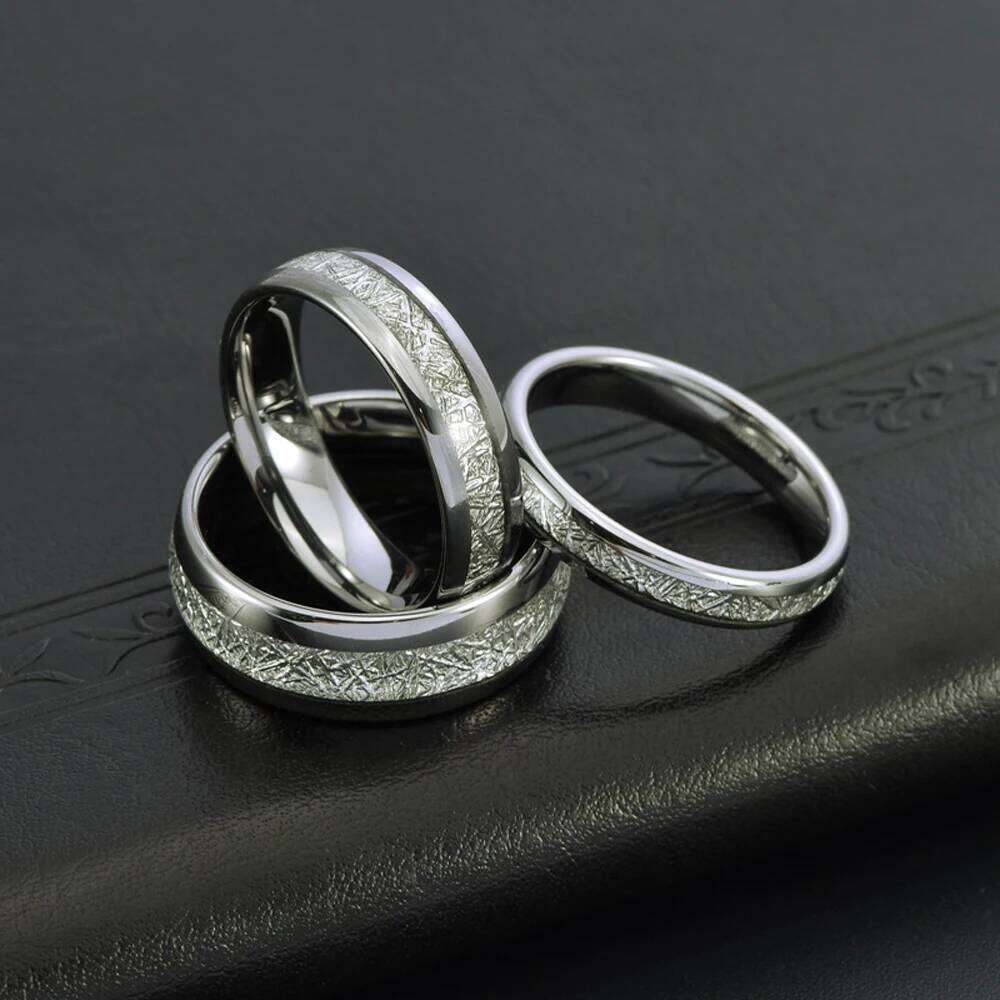 Tungsten Carbide Rings Brushed Matte Finish 4/6/8mm Wedding Bands Scratch Proof Hypoallergenic Couple Jewelry XJ260127