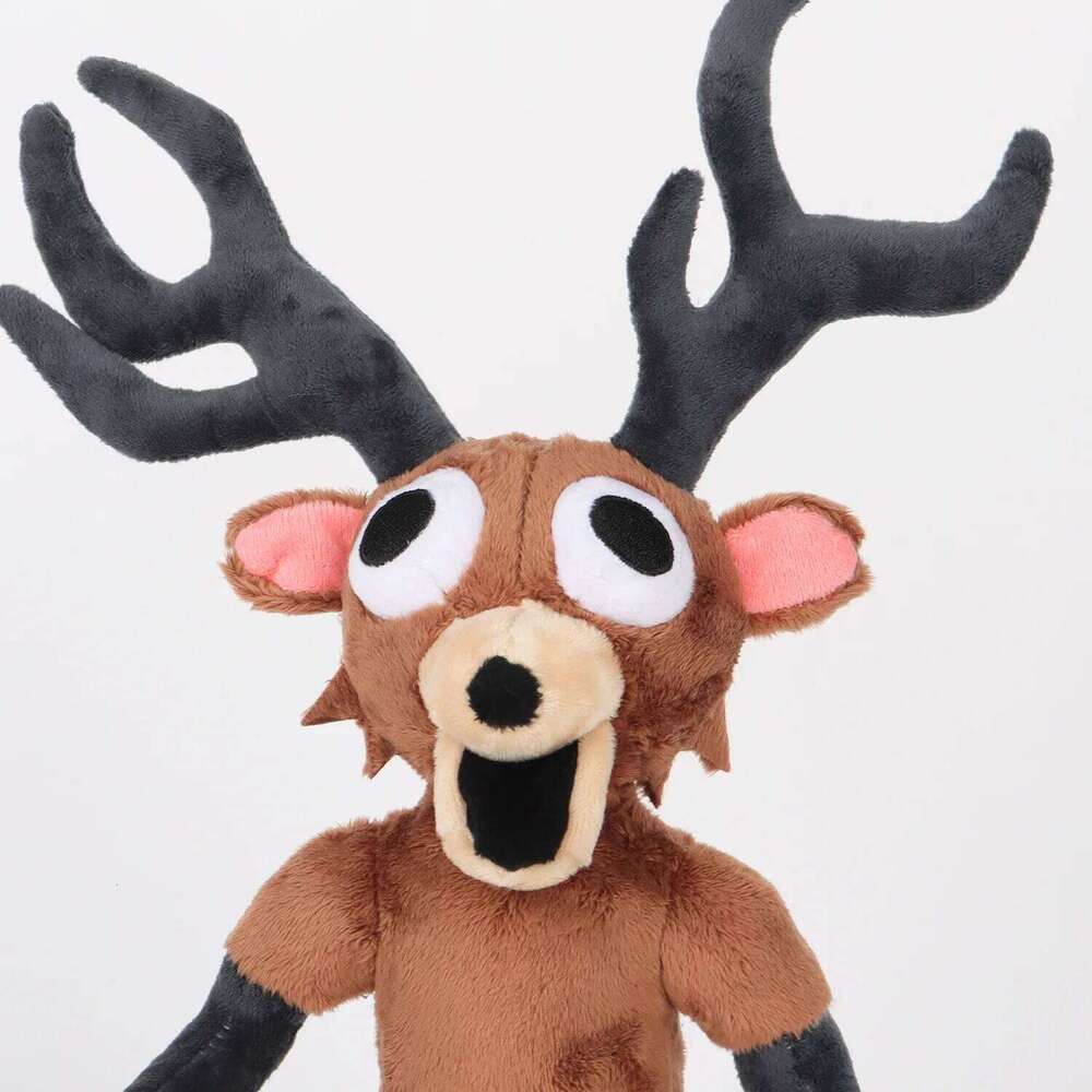 38cm 99 Aights In Forest Plush Stuffed Animal Game Peripheral The Deer Birthday Xmas Halloween Gift Toys for Kids Decor Y260128
