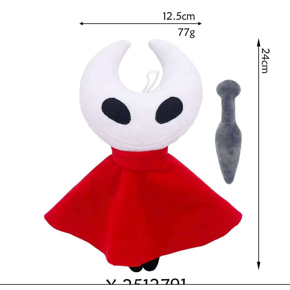 2026 Game Hollow Knight Zote Figure Ghost Plush Stuffed Animals Doll Brinquedos Kids Toys For children Christmas Gift Y260128