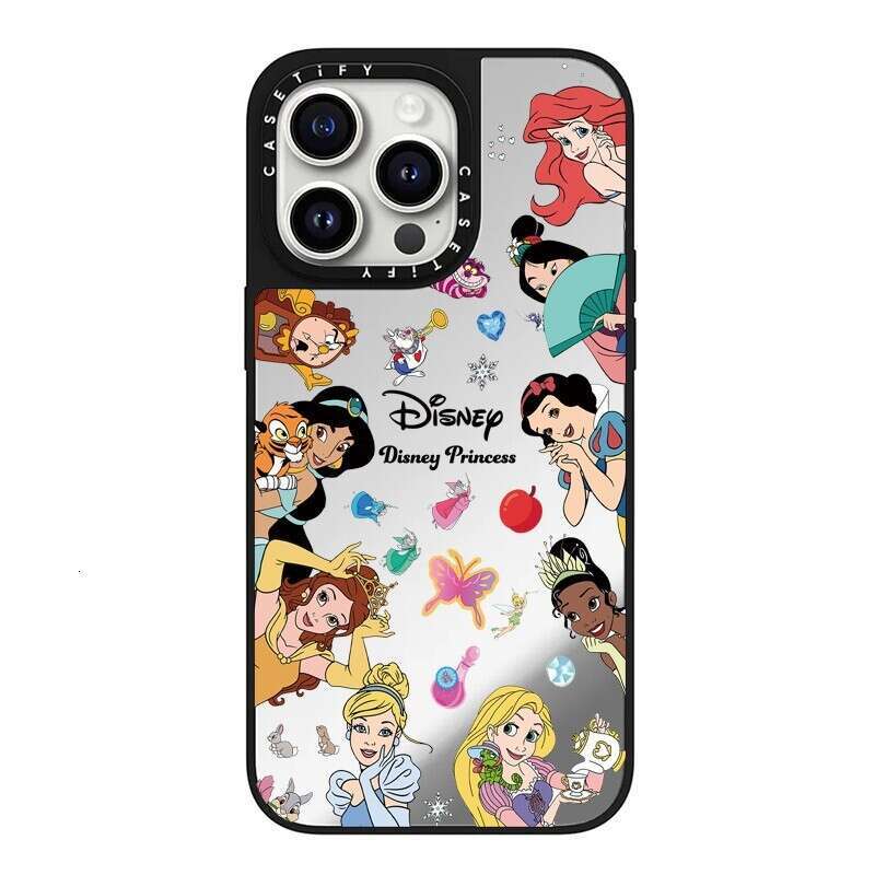 CASETi Mickey Snow White Compatible with iPhone 16 Apple 15 Pro Phone Case Cartoon 14 Shockproof S260128