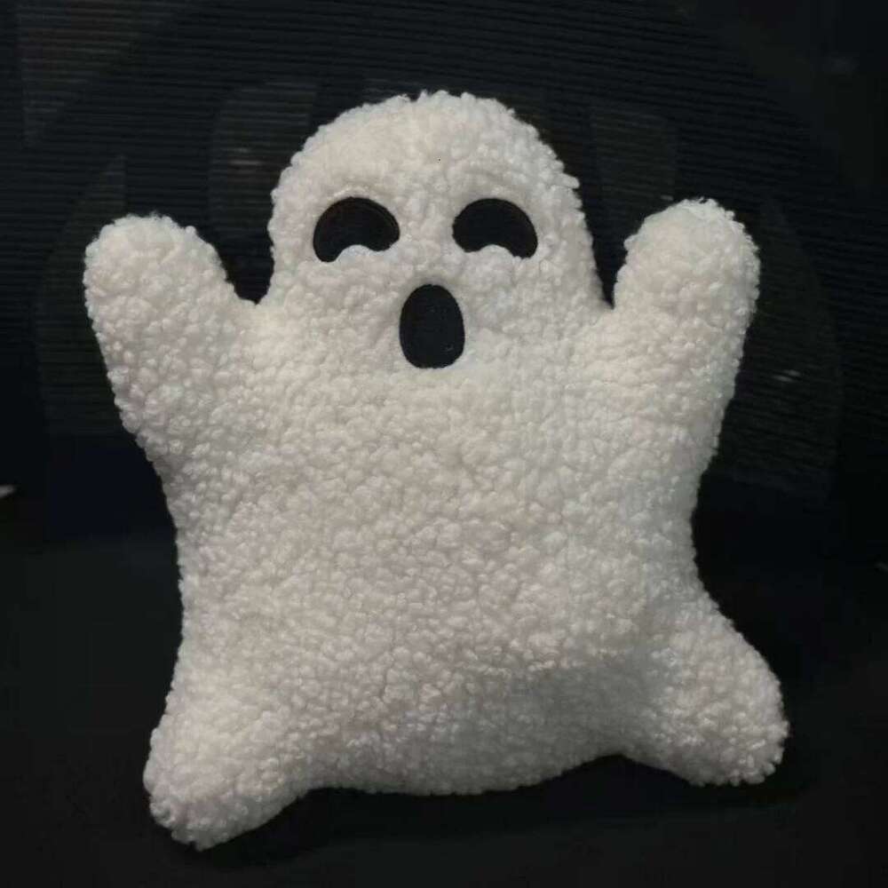 20cm/30cm Cute Ghost Plush Toy Halloween Party Toys Spooky Atmosphere Kawaii Collectible Gift for Kids Home Decor Y260128