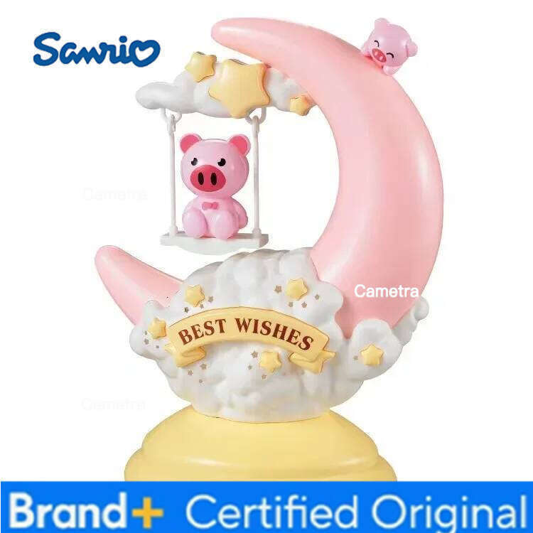 Sanrio Hello Kitty Doraemon Night Lamp Different Style Models Film Characters Anime Figures Active Joint Desktop Decoration H260128