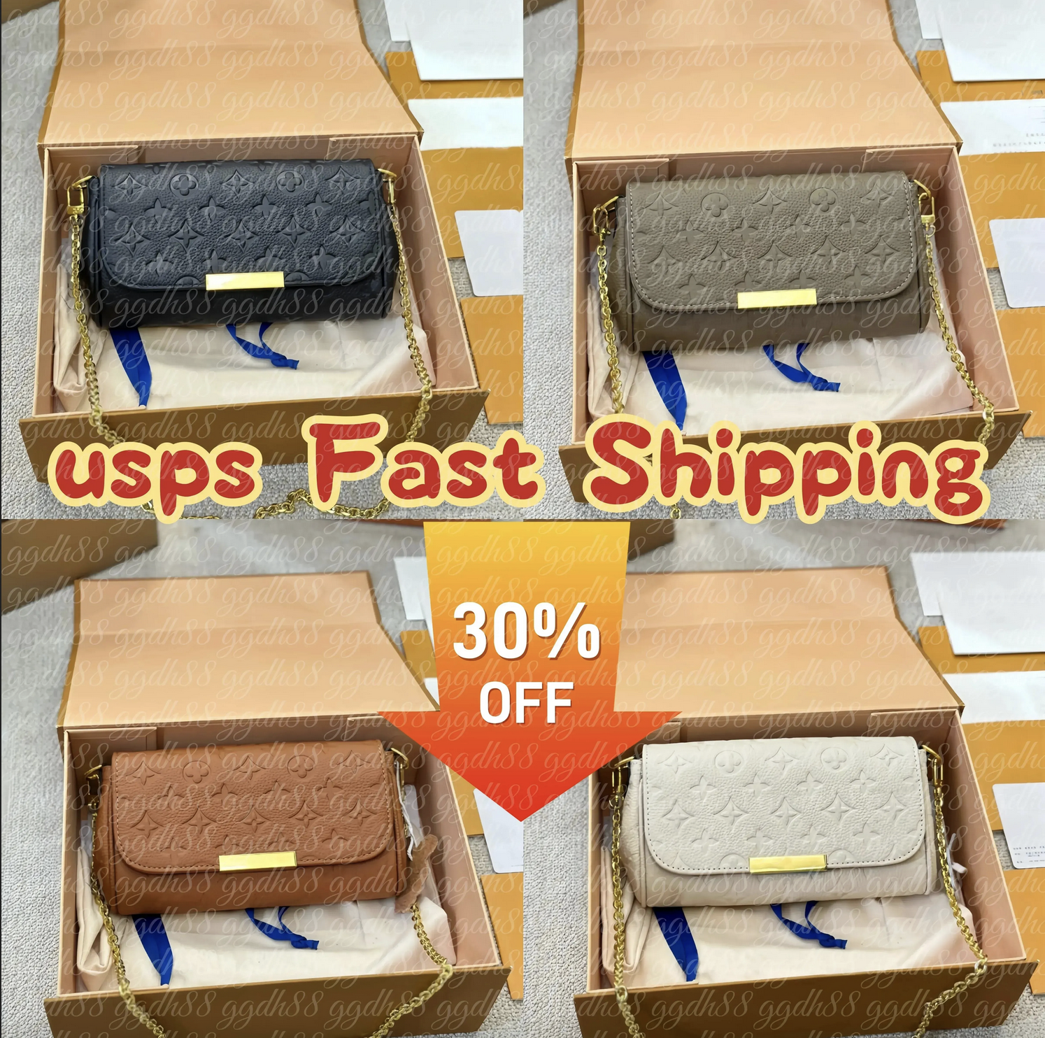 Designe Luxury FAVORITE MM PM messenger bags Fashion women leather Shoulder Chain High Quality TOP 5A M40718 N41275 M40717 Purse Crossbody Bag