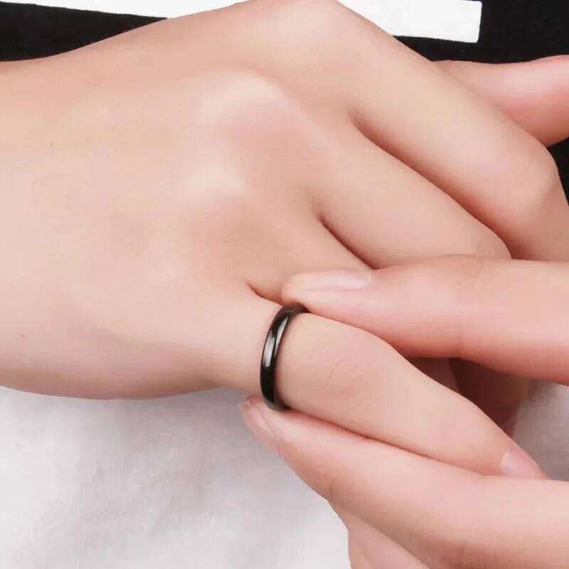 3mm Width Stainless Steel Tail Ring,for Girls Women, Smooth Surface , Thin And Simple Concise Style XJ260127