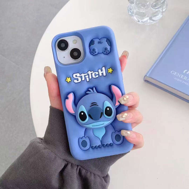 Suitable for iPhone 16 Pro Max Phone Apple 17 Silicone 12 Soft Case 13 Cartoon Stand 11 Cute Female Model S260128 21f