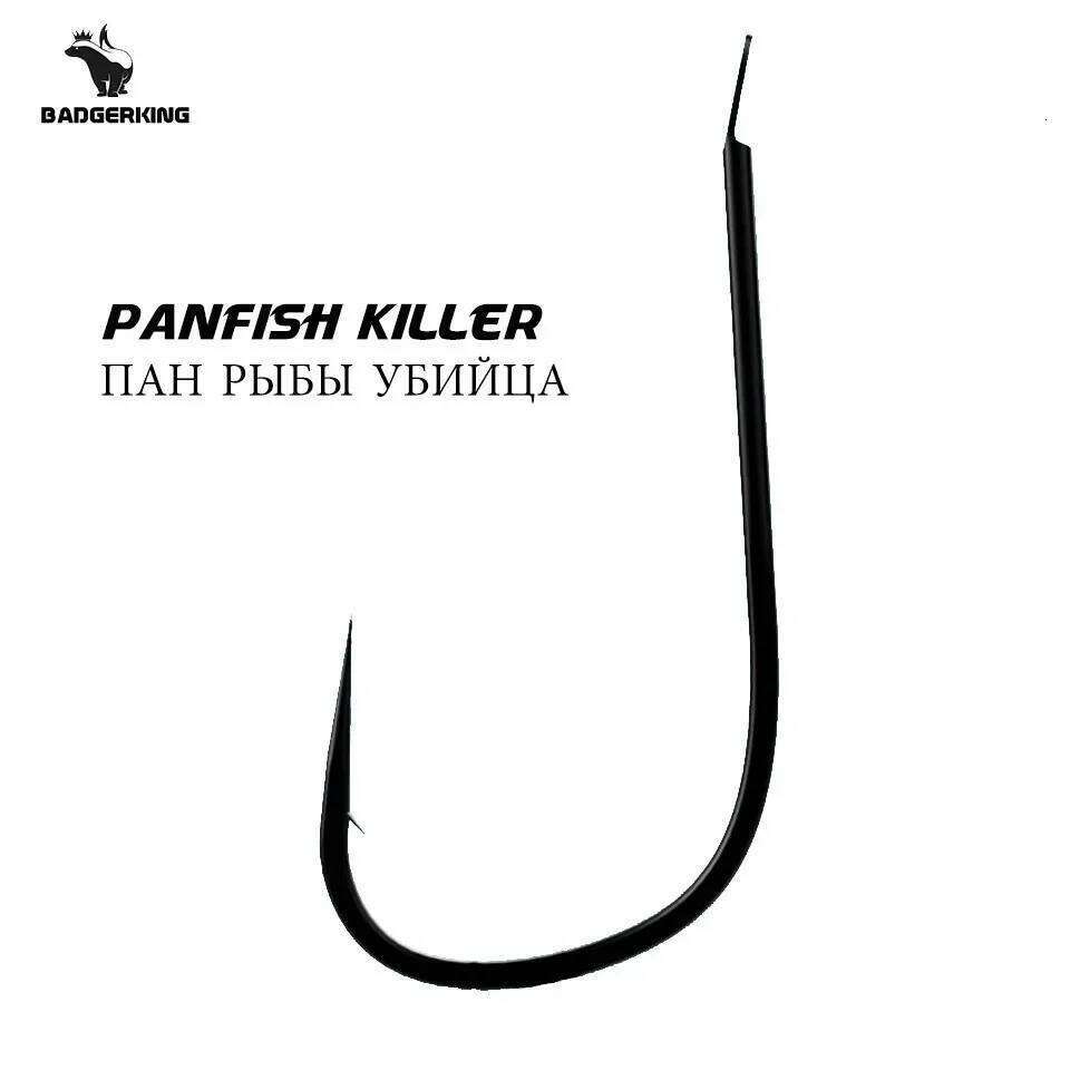 50pcs/ lots small hooks panfish perch trout sunfish bluegrill crucian barbed and no barb fishhook for stream fishing Z260128