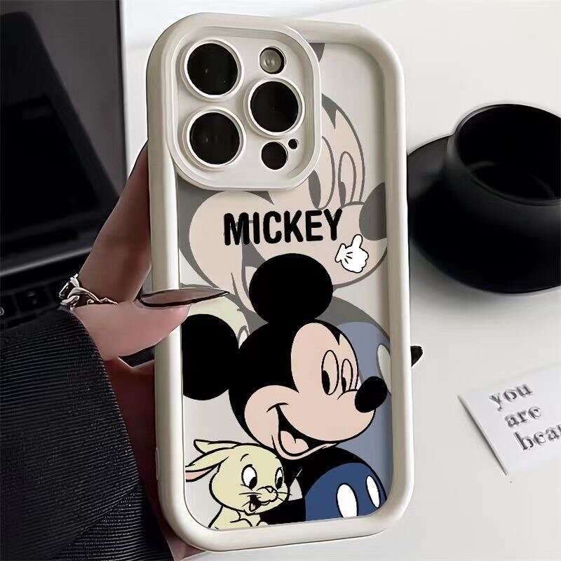 Ghost Mickey Compatible with Apple 14 Pro Max Phone Case iPhone 13 Cartoon 15 New 11 Cute 12/16 X S260128